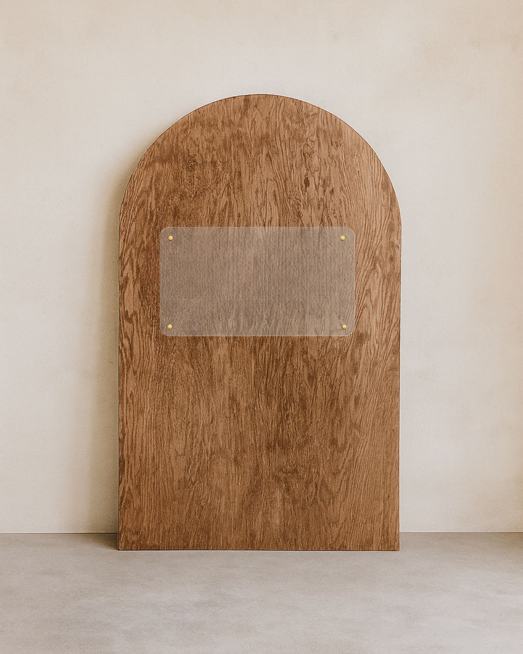 Arched Wood Grain Backdrop