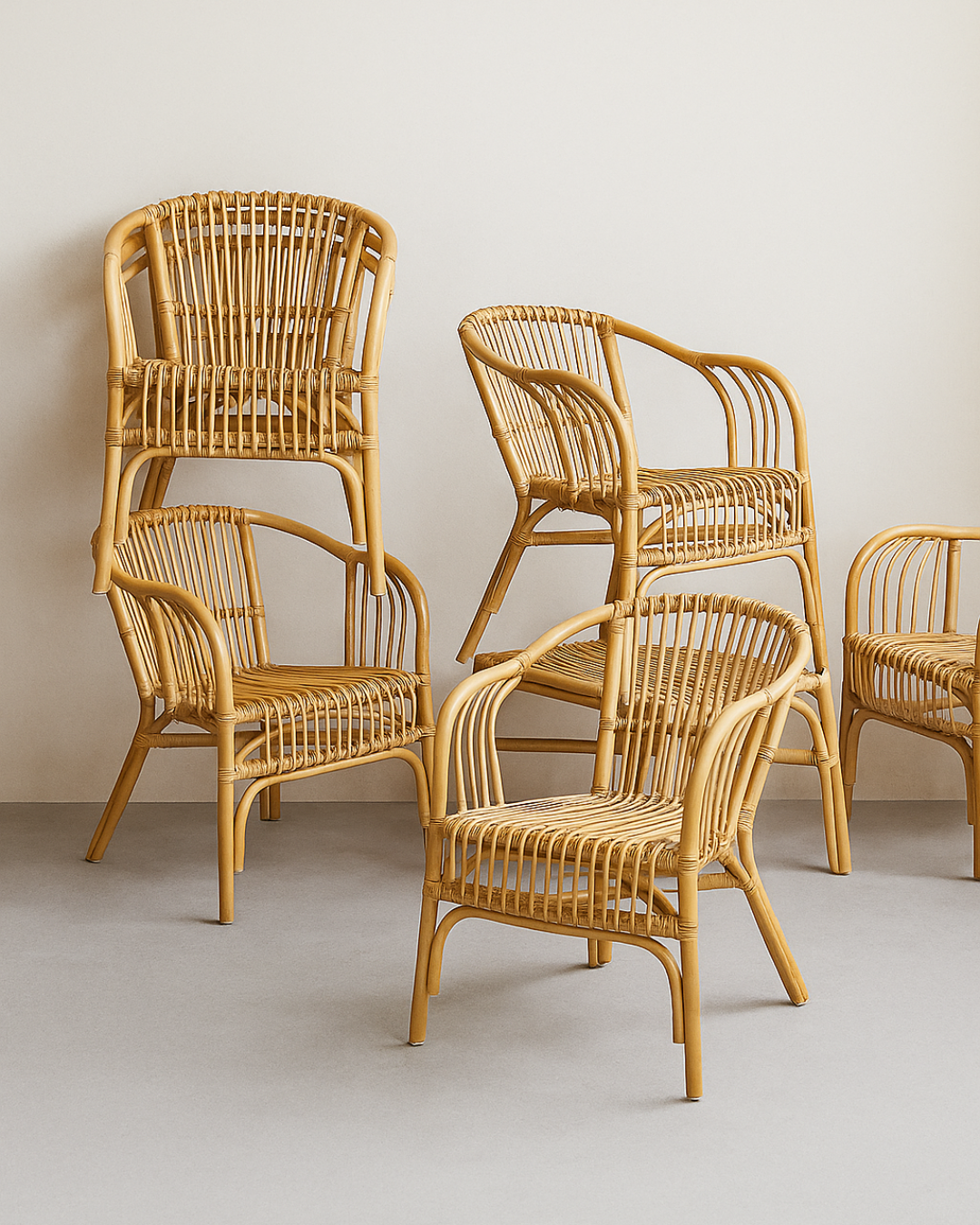 Willow Rattan Chairs [8]