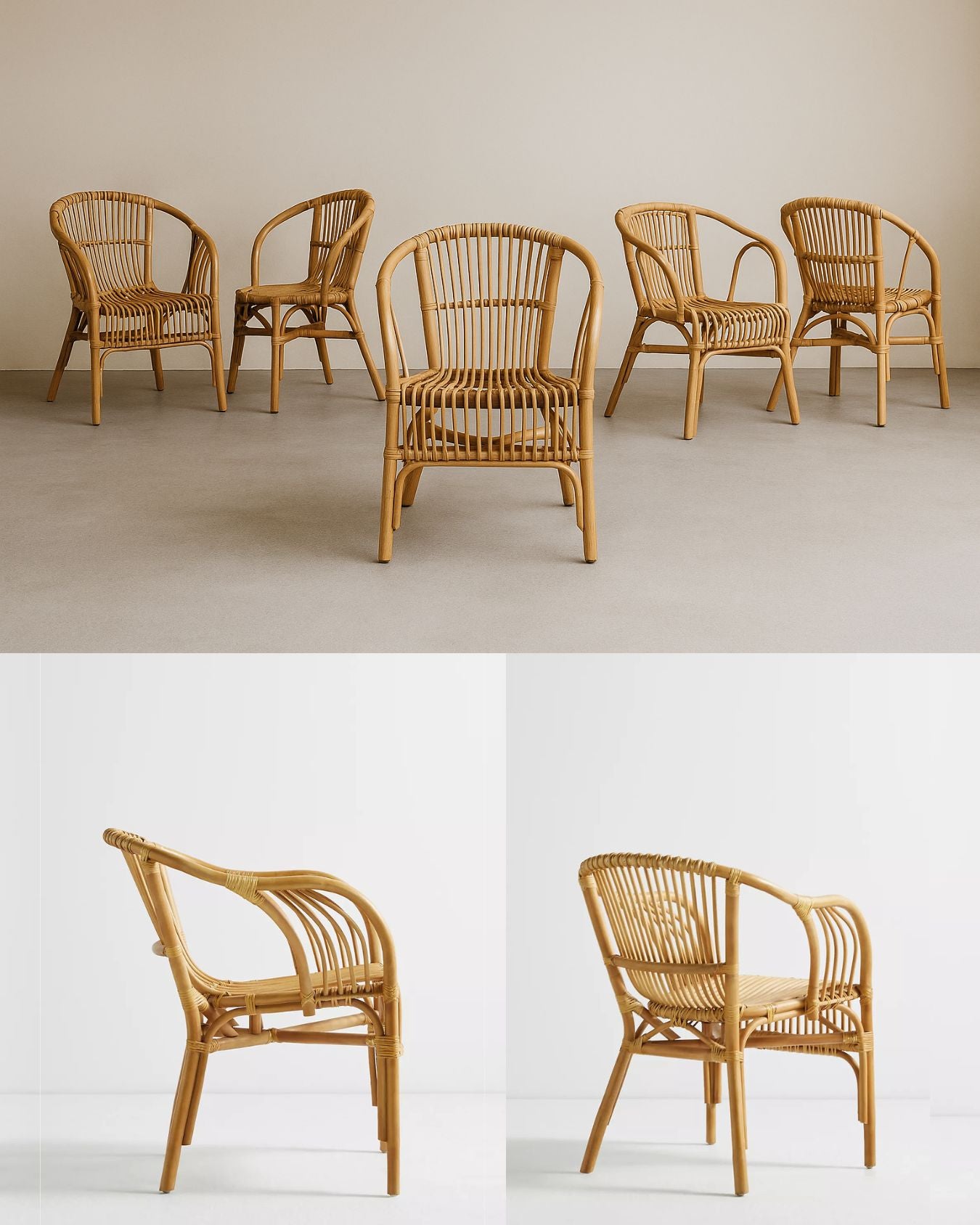 Willow Rattan Chairs [8]